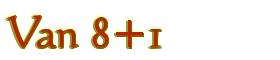 Van 8+1